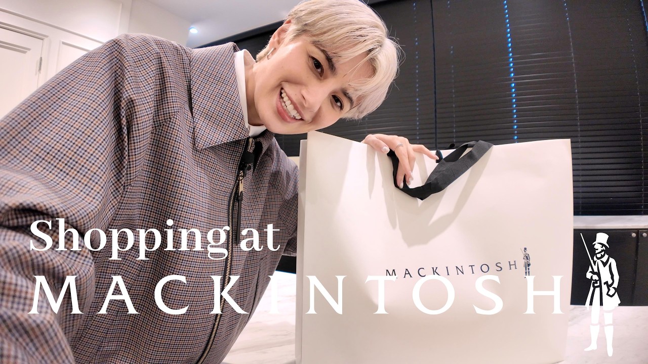 【Fashion】MACKINTOSHでおしゃべりショッピング😂🛍️