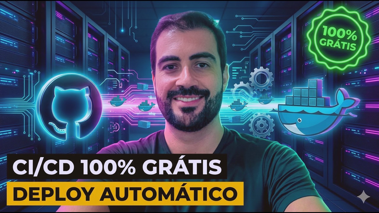 CI/CD GRÁTIS: Deploy Automático com GitHub Actions e Docker