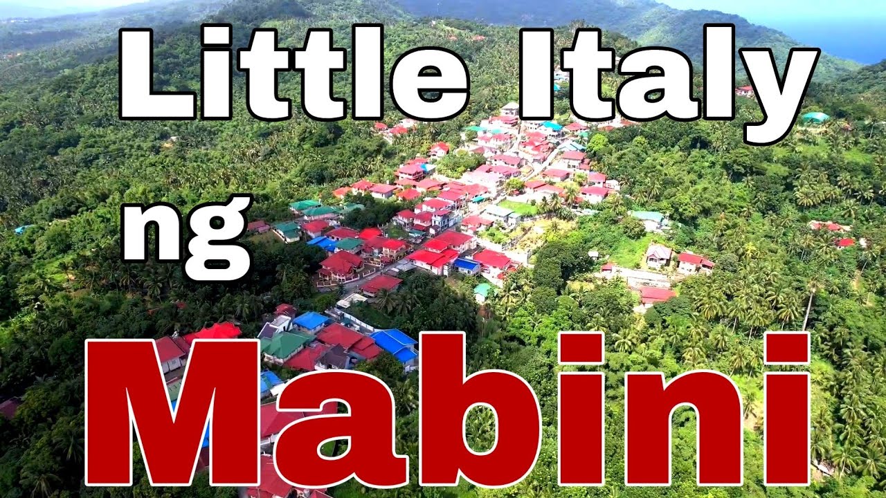 Little Italy ng Mabini, Batangas | Ride & Aerial Shots
