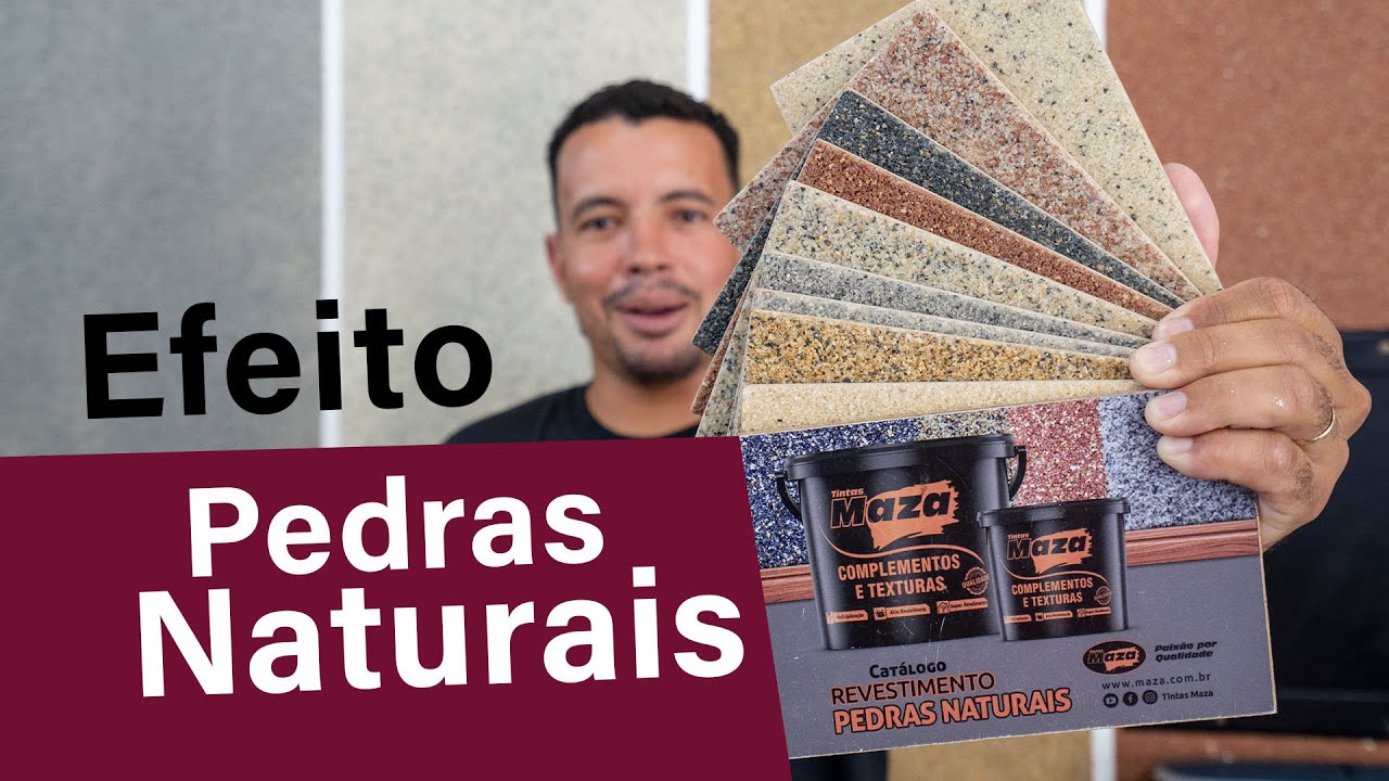 Como fazer efeito Pedras Naturais - Dicas Clube da Cor Tintas