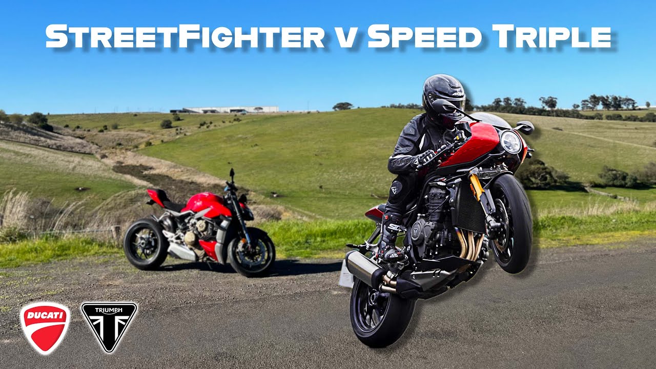 StreetFighter V4 vs Speed Triple 1200 RR - Which One is Better?