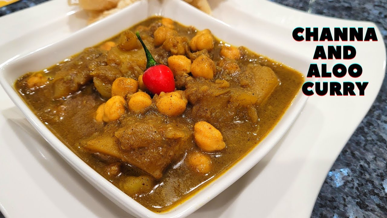 Channa and Aloo Curry || Chickpea and Potato Curry || Maywah Brand Spices- Episode 289