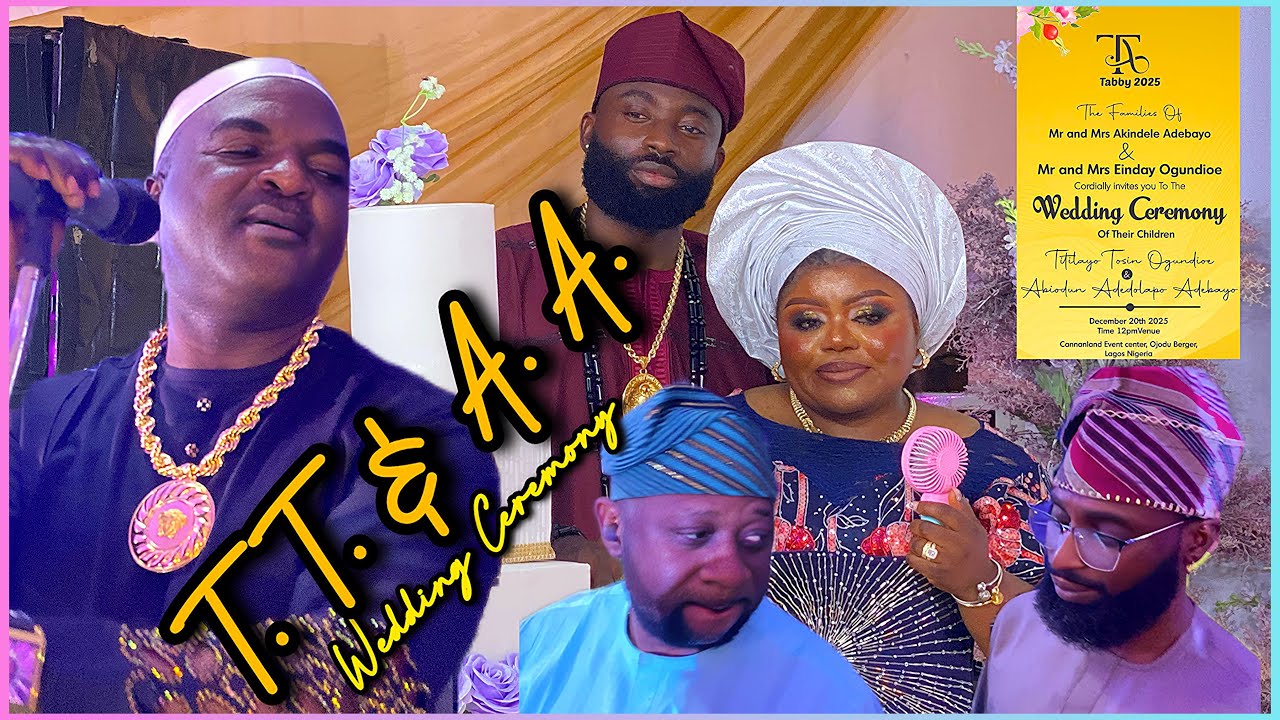 ALH. ABASS AKANDE OOSHA NLA_ T.T. & A.A. WEDDING.