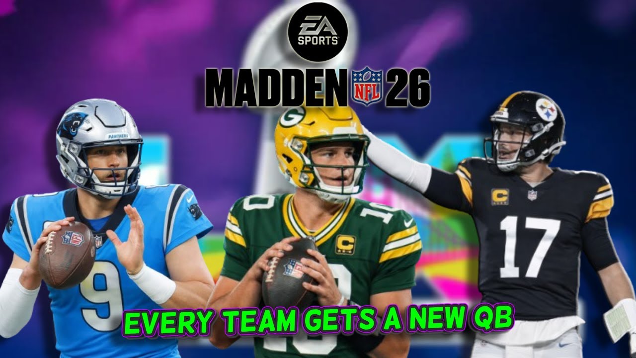 Madden Sims the NFL Playoffs but Every QB is Sent to Another Team (Madden 26)