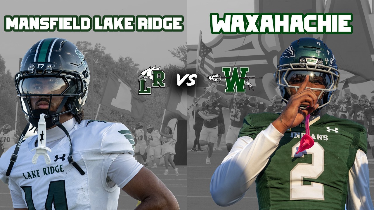 #1 Waxahachie против Mansfield Lake Ridge ЛУЧШАЯ КОМАНДА В TX DISTRICT OF DOOM ФУТБОЛ СТАРШИХ ШКО...