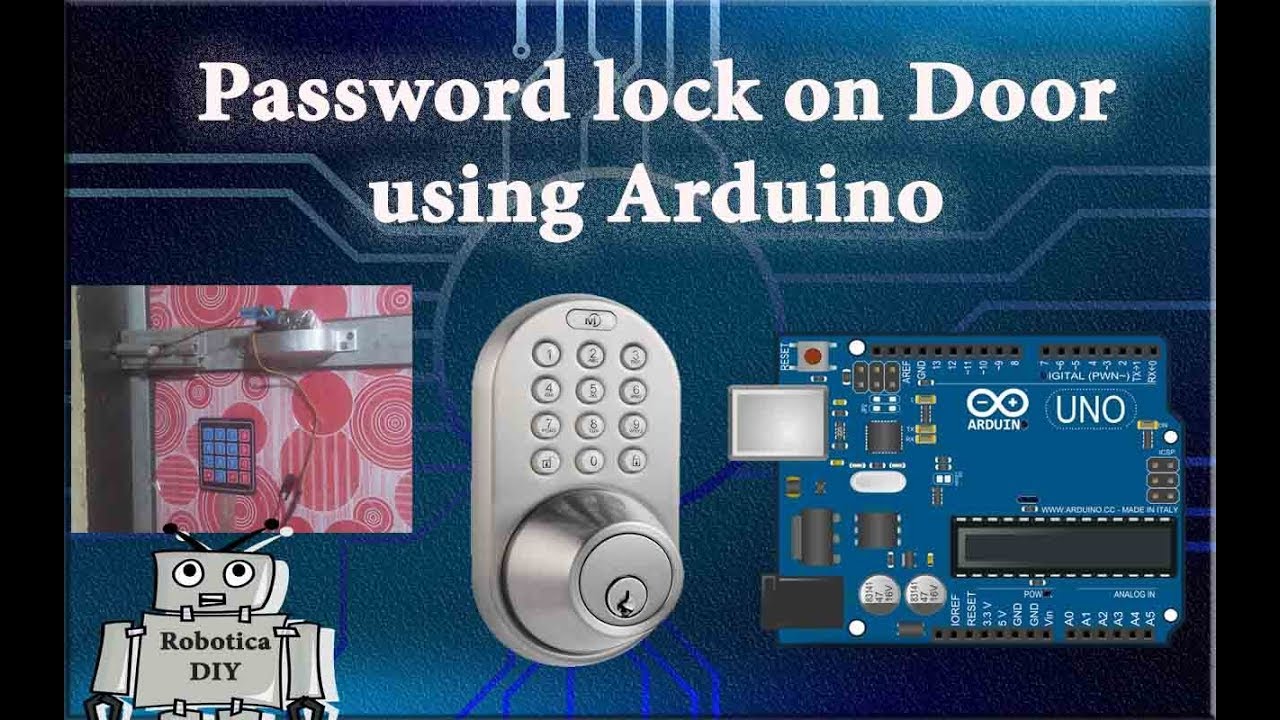 Arduino Tutorial #20 Password lock on door using arduino