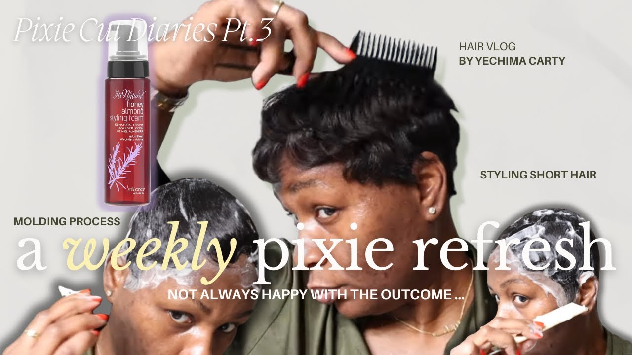 WEEKLY PIXIE CUT REFRESH ROUTINE | ITSYECHIMA