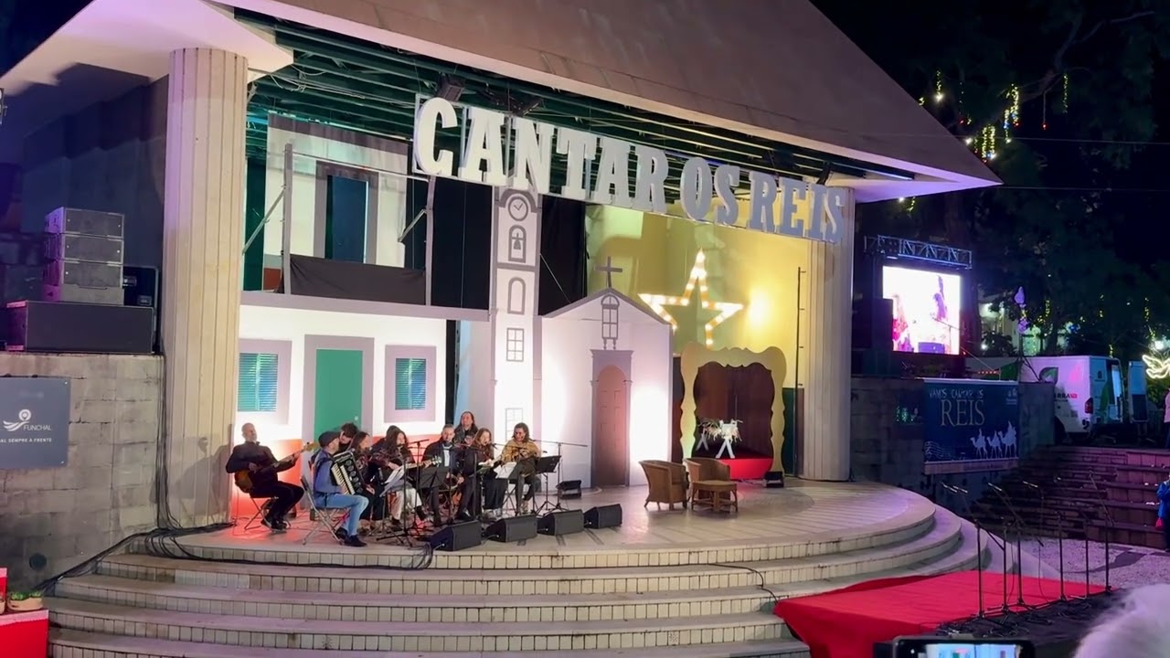 Cantar os Reis no Jardim Municipal do Funchal, Janeiro 2026