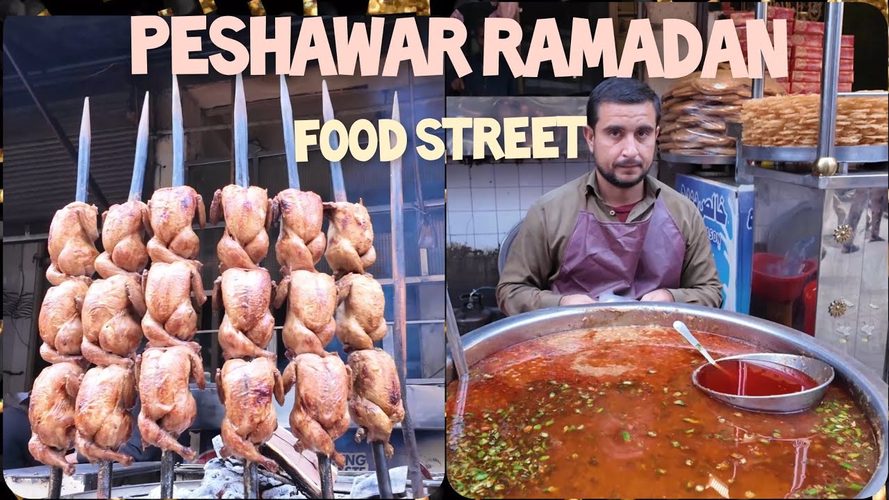 Peshawar Ramadan🍴 Food Street,, Saddar Fawara Chowk.