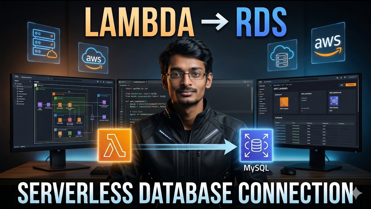 AWS Lambda + Amazon RDS MySQL | Serverless Database Connection | Step-by-Step Tutorial