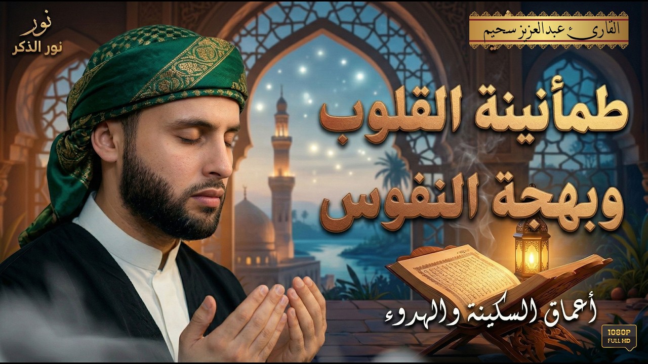 سكينة الأرواح وتجلى القلوب (تلاوات تريح القلوب المتعبة) . استمع بقلبك
