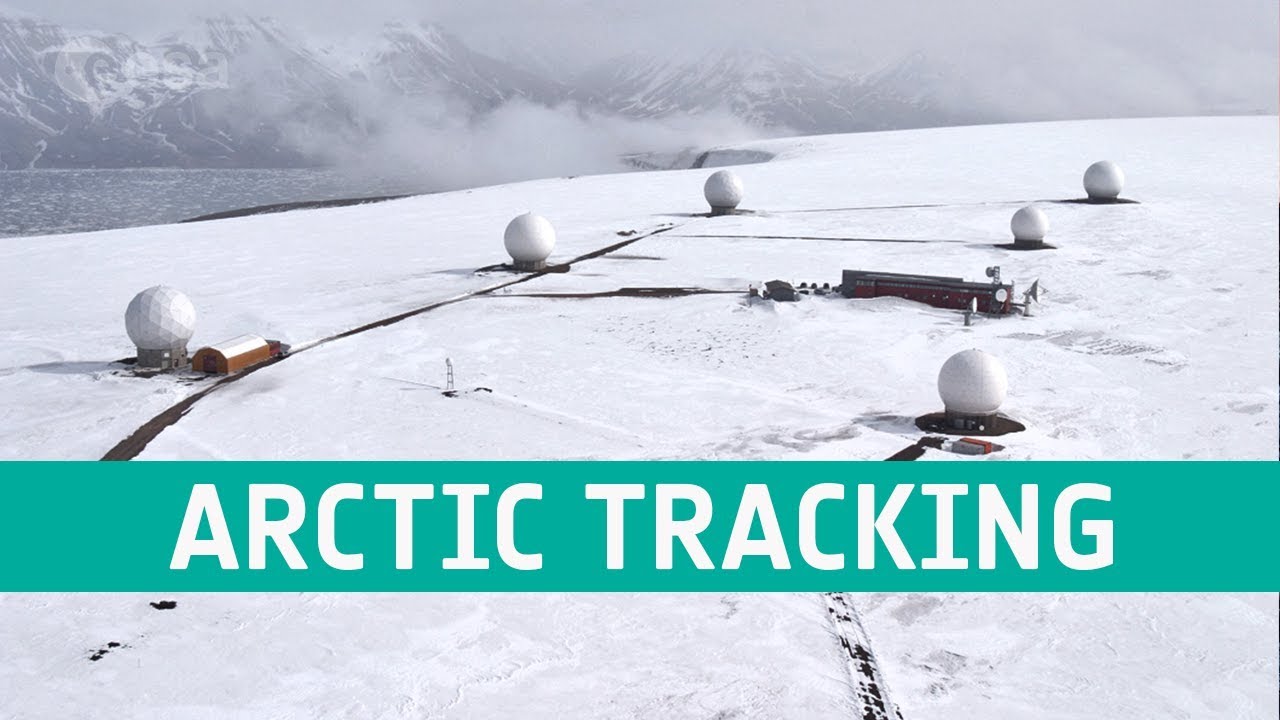Tracking satellites from the Arctic
