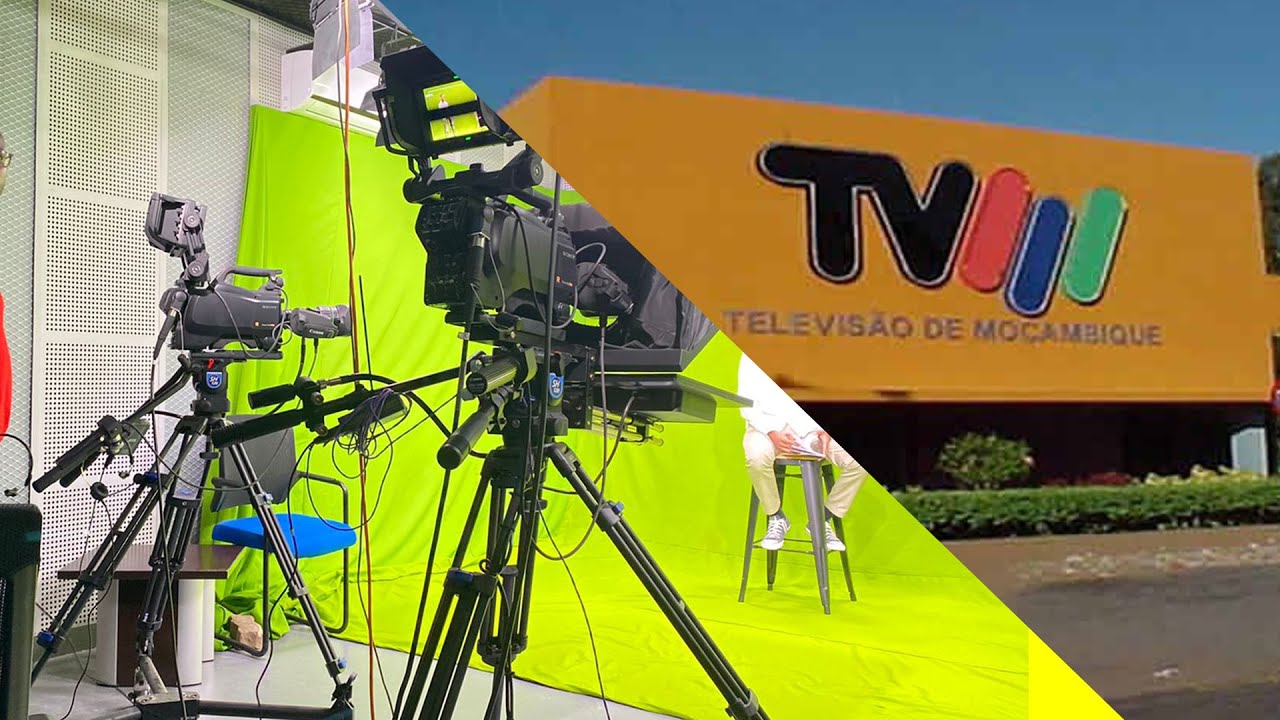 Televisão de Moçambique! Como funciona o estúdio, como são gravados os programas, visitamos a #TVM