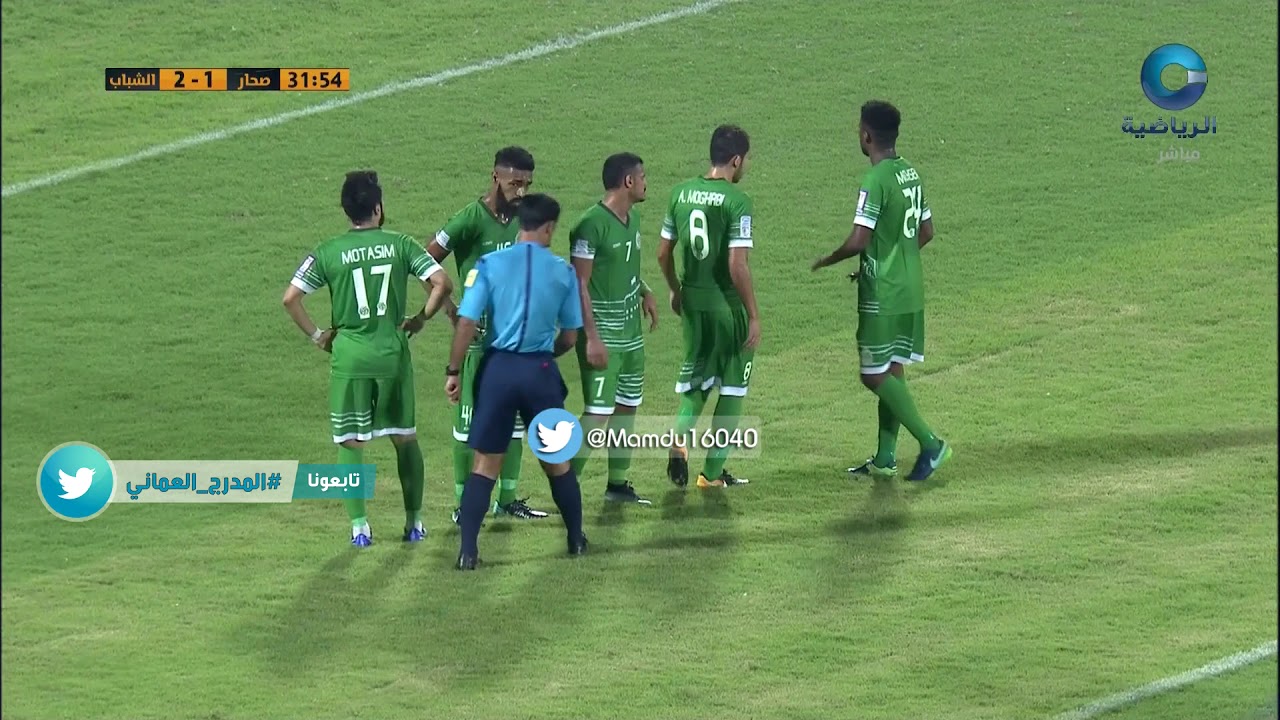 دوري عمانتل أهداف مباراة صحار 5 × 4 الشباب ضمن الأسبوع (8) للموسم 2019/2018