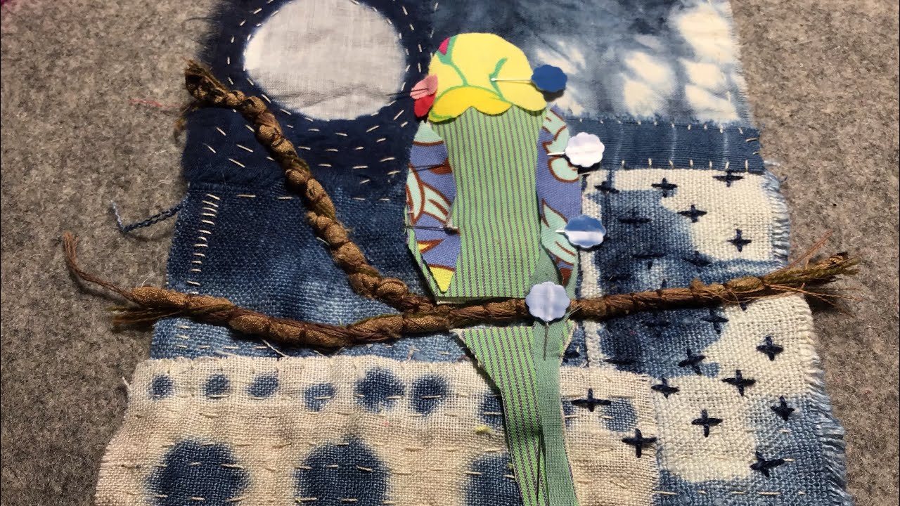 #roxysjournalofstitchery  I EP 50: the foundation of my bird