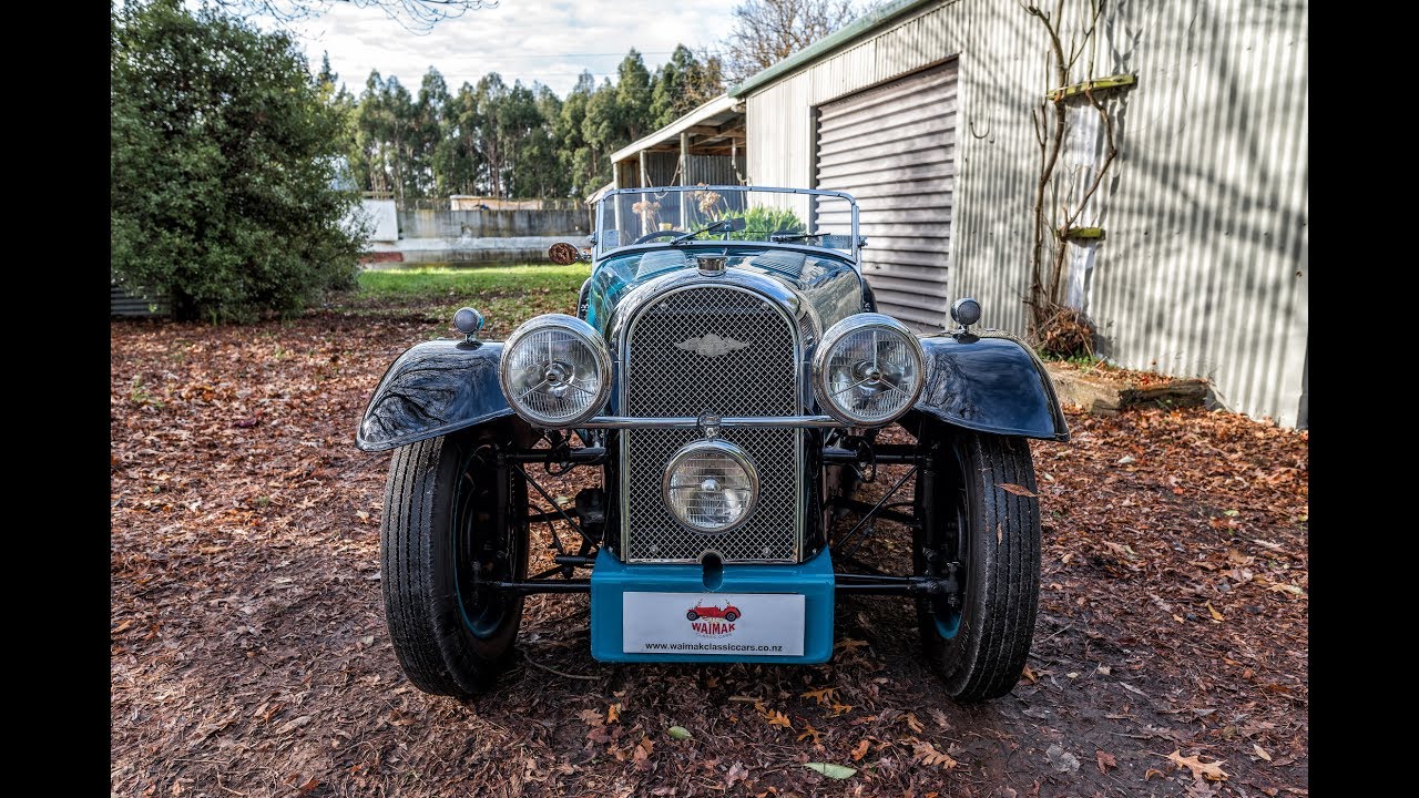 1936 Morgan 4/4 (VIDEO) Waimak Classic Cars - New Zealand