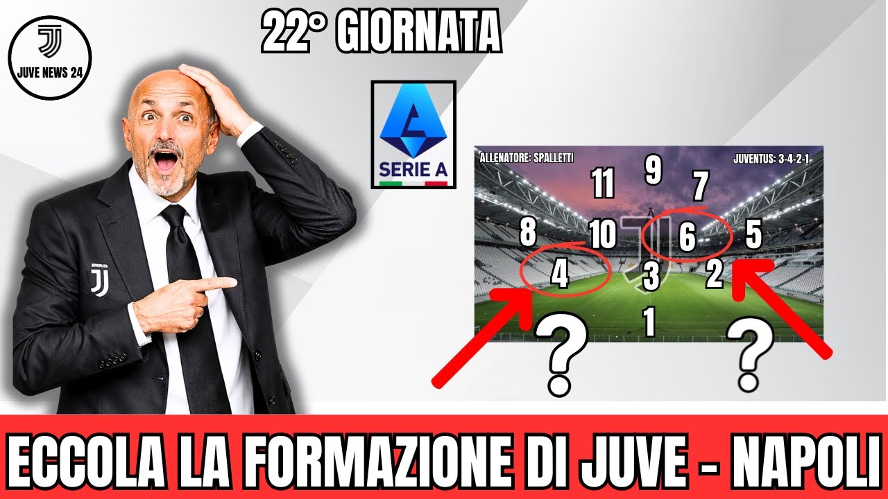 ECCO LA FORMAZIONE CONTRO IL NAPOLI: QUALI MOSSE PREPARA SPALLETTI?