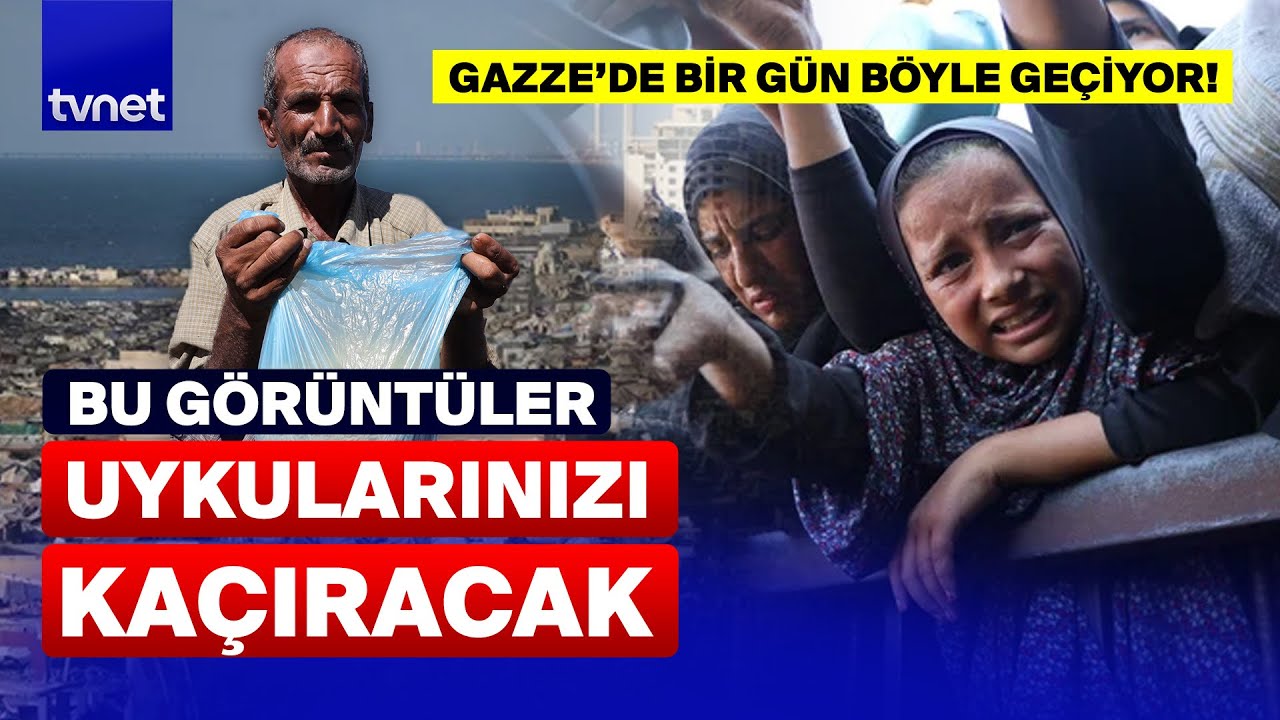 Gazze’den gelen bu görüntüler insanlık tarihine geçecek!