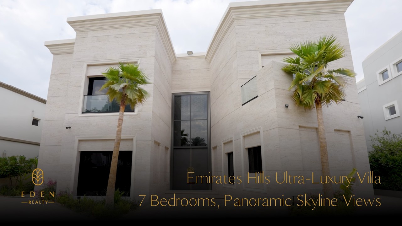 Emirates Hills Ultra-Luxury Villa | 7 Bedrooms, Panoramic Skyline Views