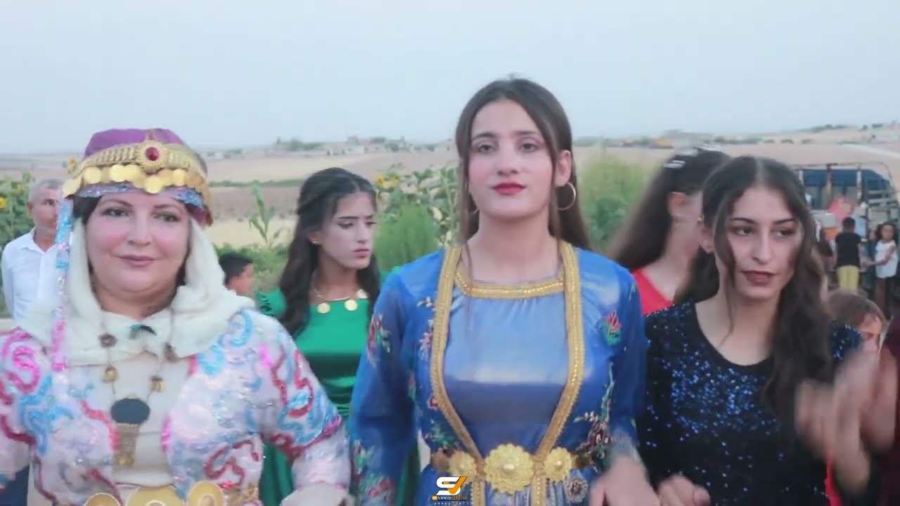 #كوباني زفاف عمر ❤️نارين من أهالي قرية مزرعة جبنة اقيم الحفل في القرية رقم (3)serdar video0996675973