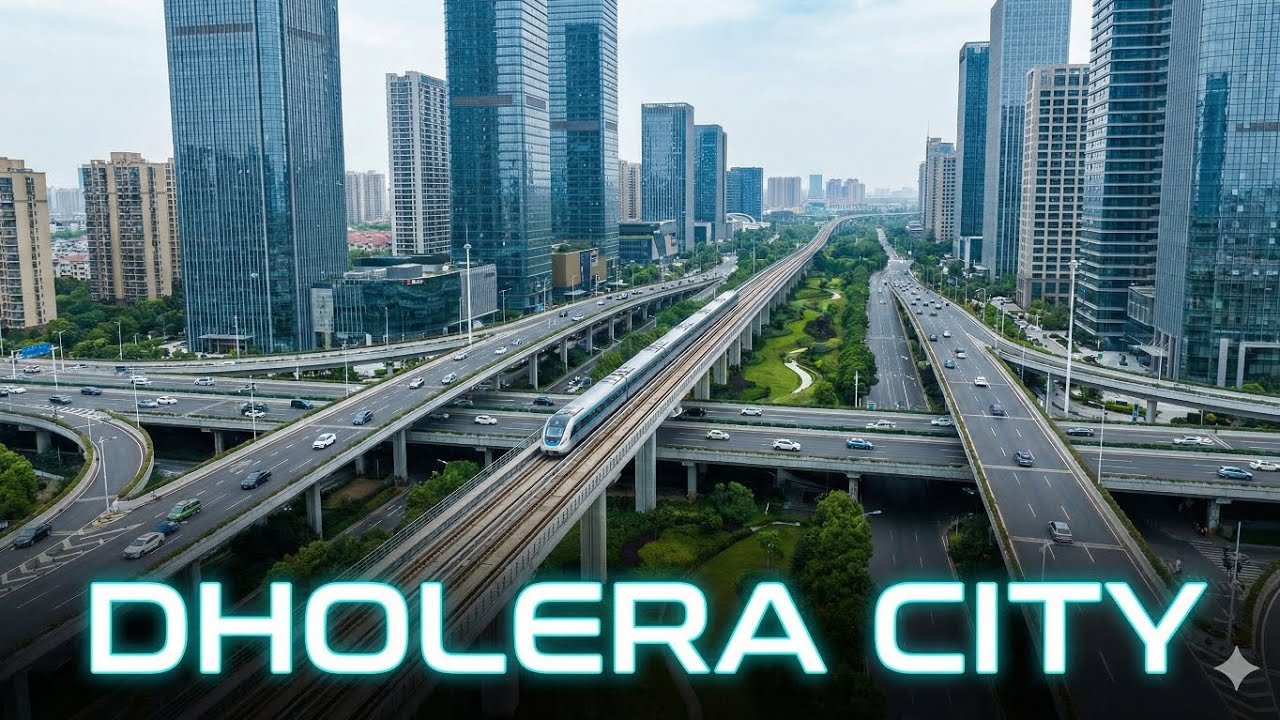 Modern Dholera City &ndash; India&rsquo;s First Smart Industrial City | Future India | AI Generated