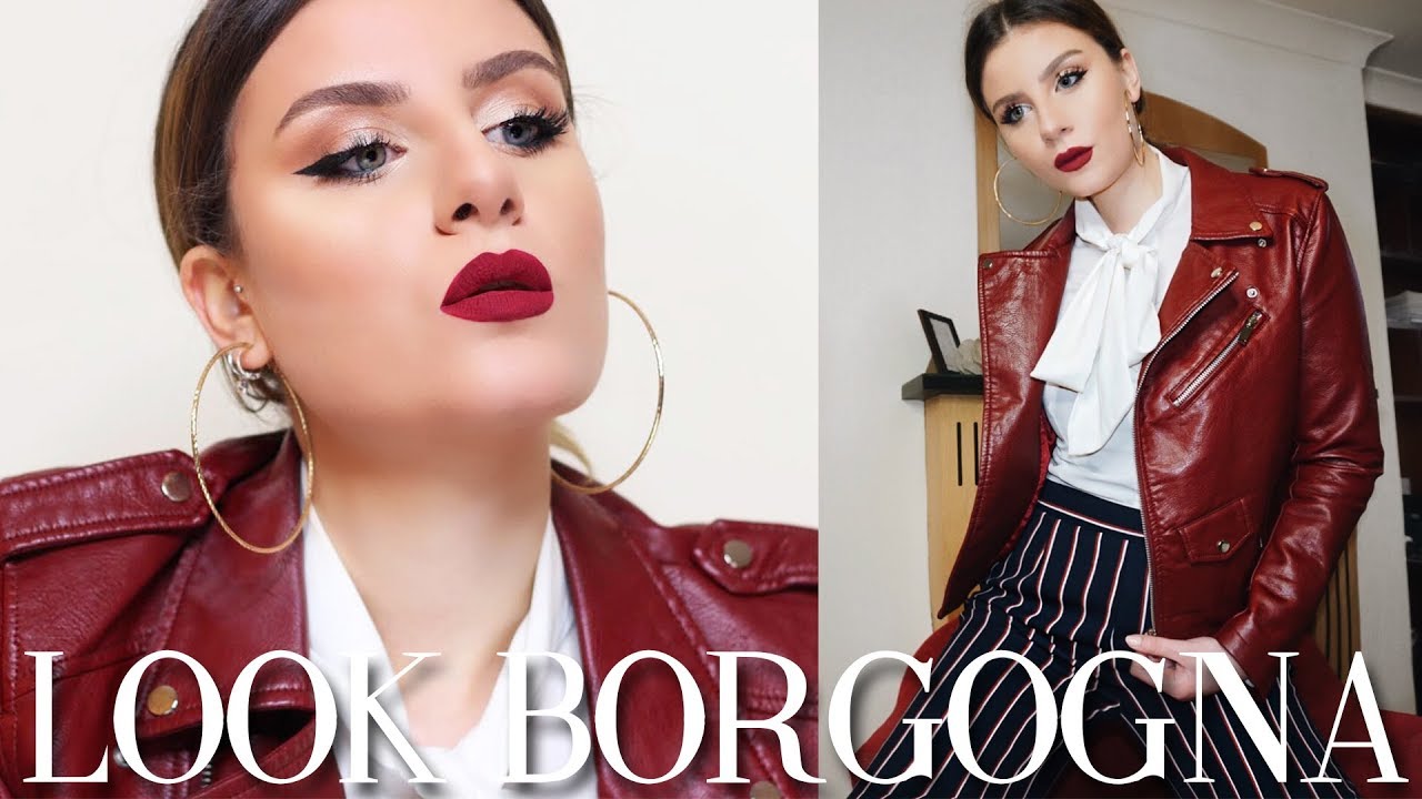 LOOK BORGOGNA: MAKE-UP TUTORIAL & OUTFIT | Carmela D'Ascoli