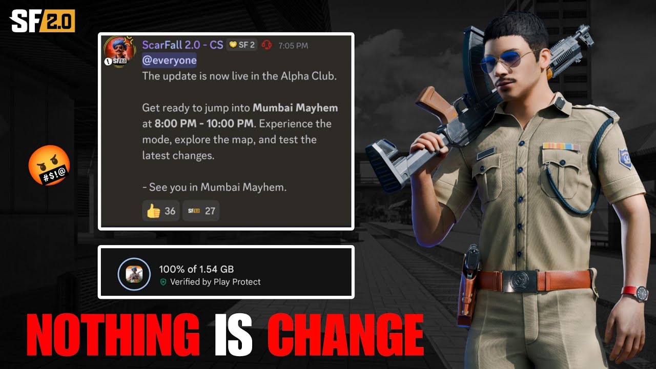 @ScarFall2.0 New Mumbai Mayhem Mode Unlocked 🔥 | Gameplay & Problem Check
