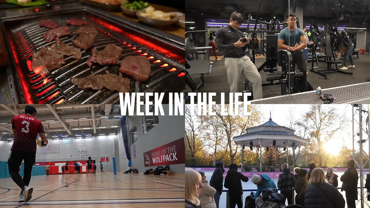 WEEK IN THE LIFE | VOLLEYBALL | GYM | WINTER WONDERLAND || vlog #6