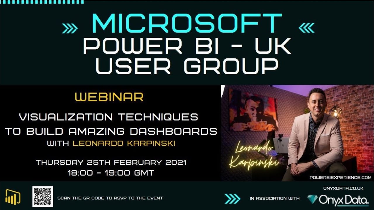 Microsoft Power BI UK Visualization Session With Leonardo Karpinski
