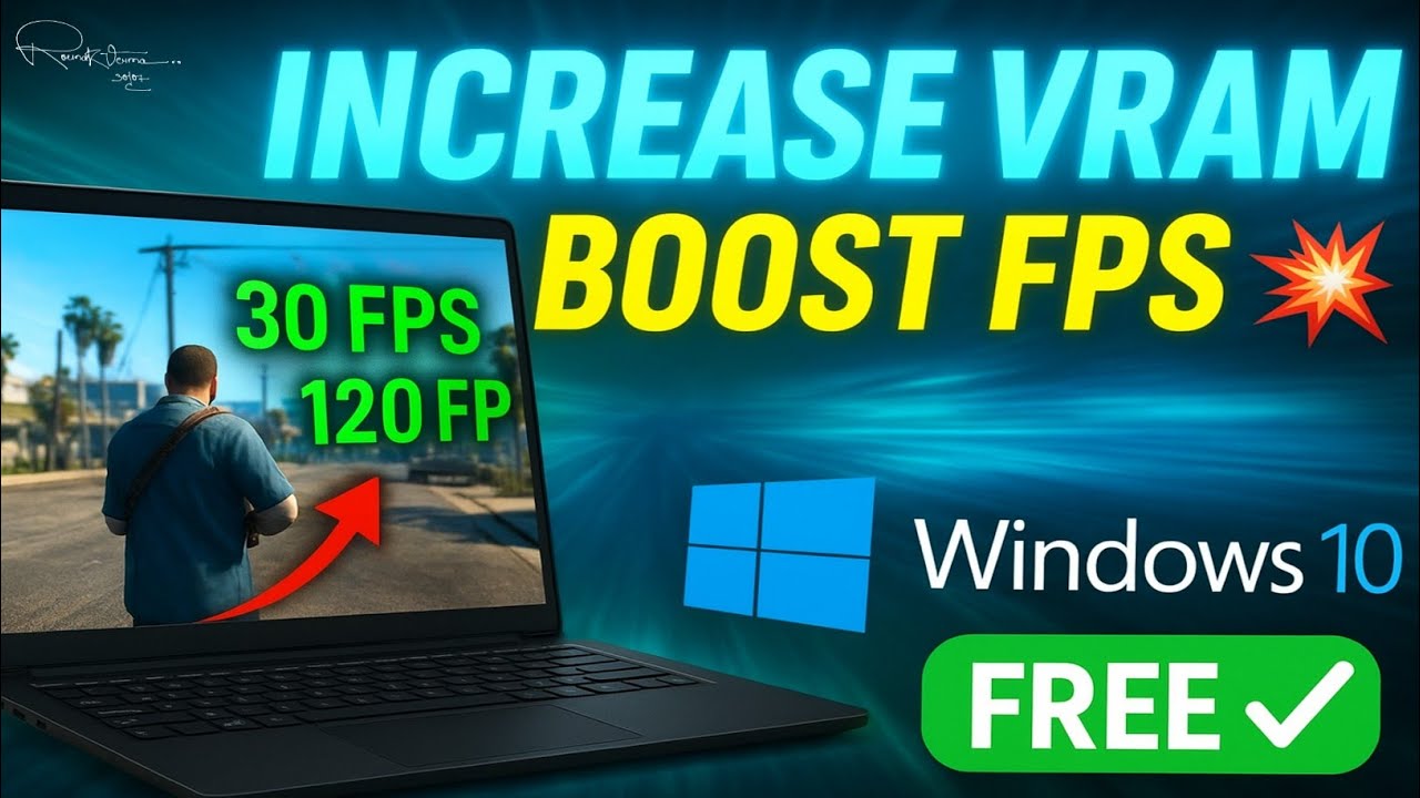 Increase VRAM on Windows 10 & 11 - (Boost FPS & PC Performance) FREE