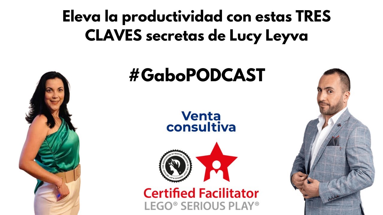 Eleva la productividad con estas TRES CLAVES secretas de Lucy / GaboPODCAST Ep. #52 /con Lucy Leyva