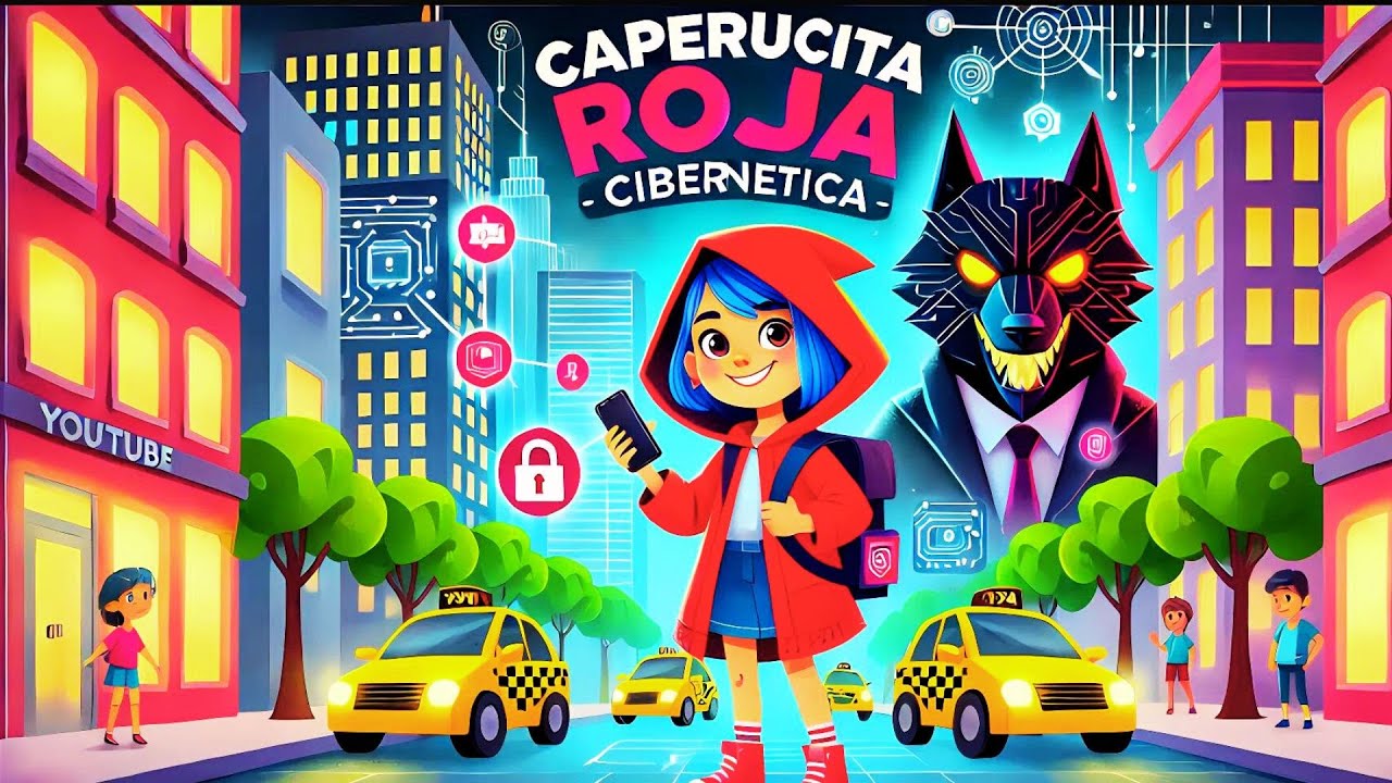 🎒 Caperucita Roja Moderna 🐺 Un Cuento Infantil de Aventuras Cibern&eacute;ticas 💻