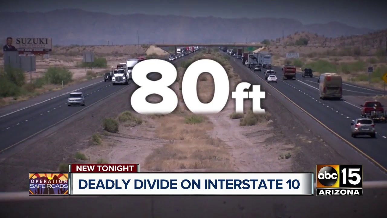 Median barriers the answer? Deadly I-10 crashes cost Arizona millions