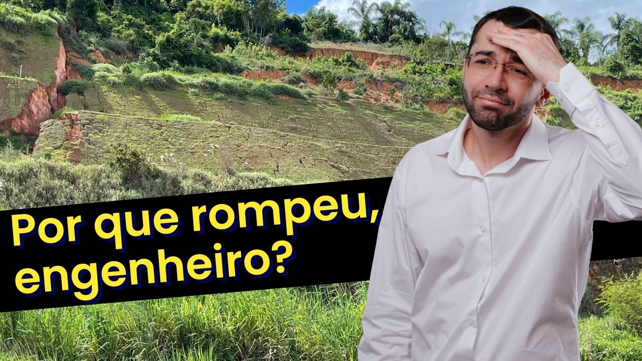Por que o talude rompeu? Entenda! [Geotecnia: Estabilidade de Taludes]