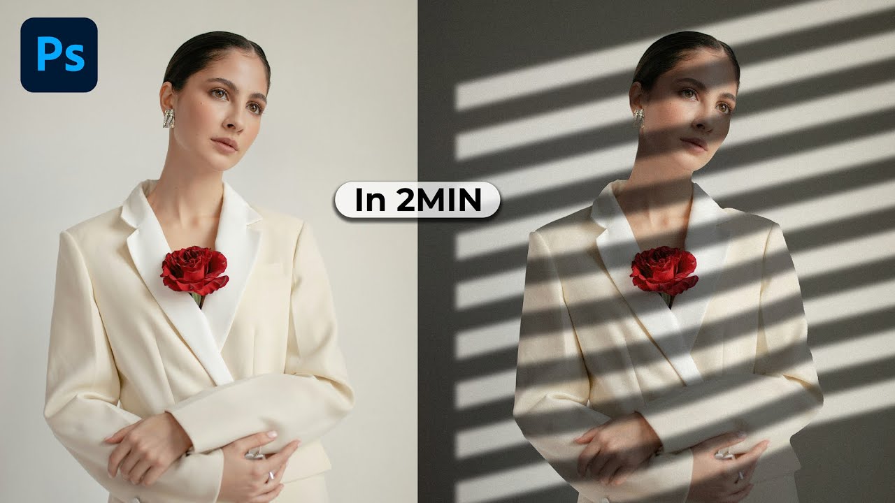 Create Window light effect in 2min Photoshop Tutorial