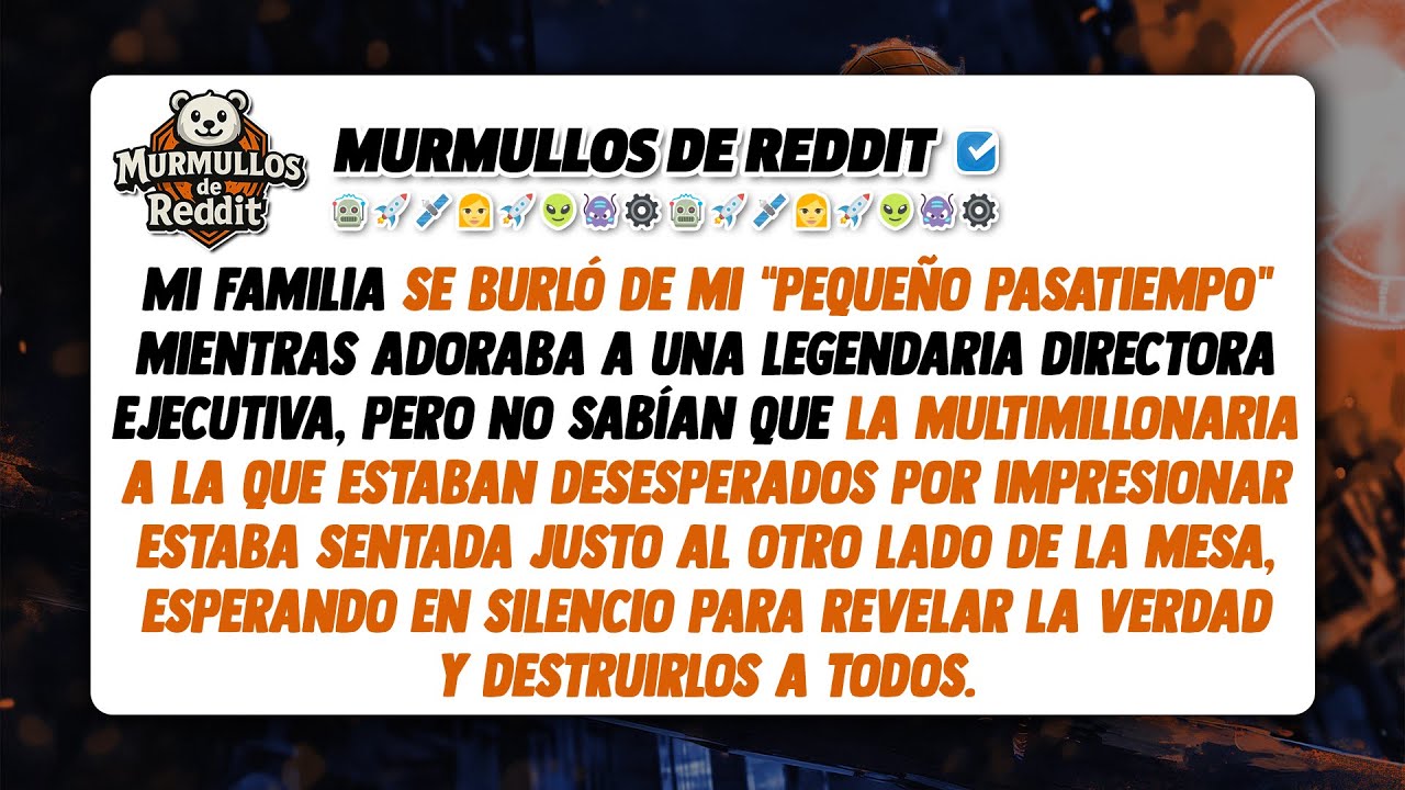 Mi familia se burló de mi “pequeño pasatiempo” en la cena. No sabían que soy la directora ejecutiva