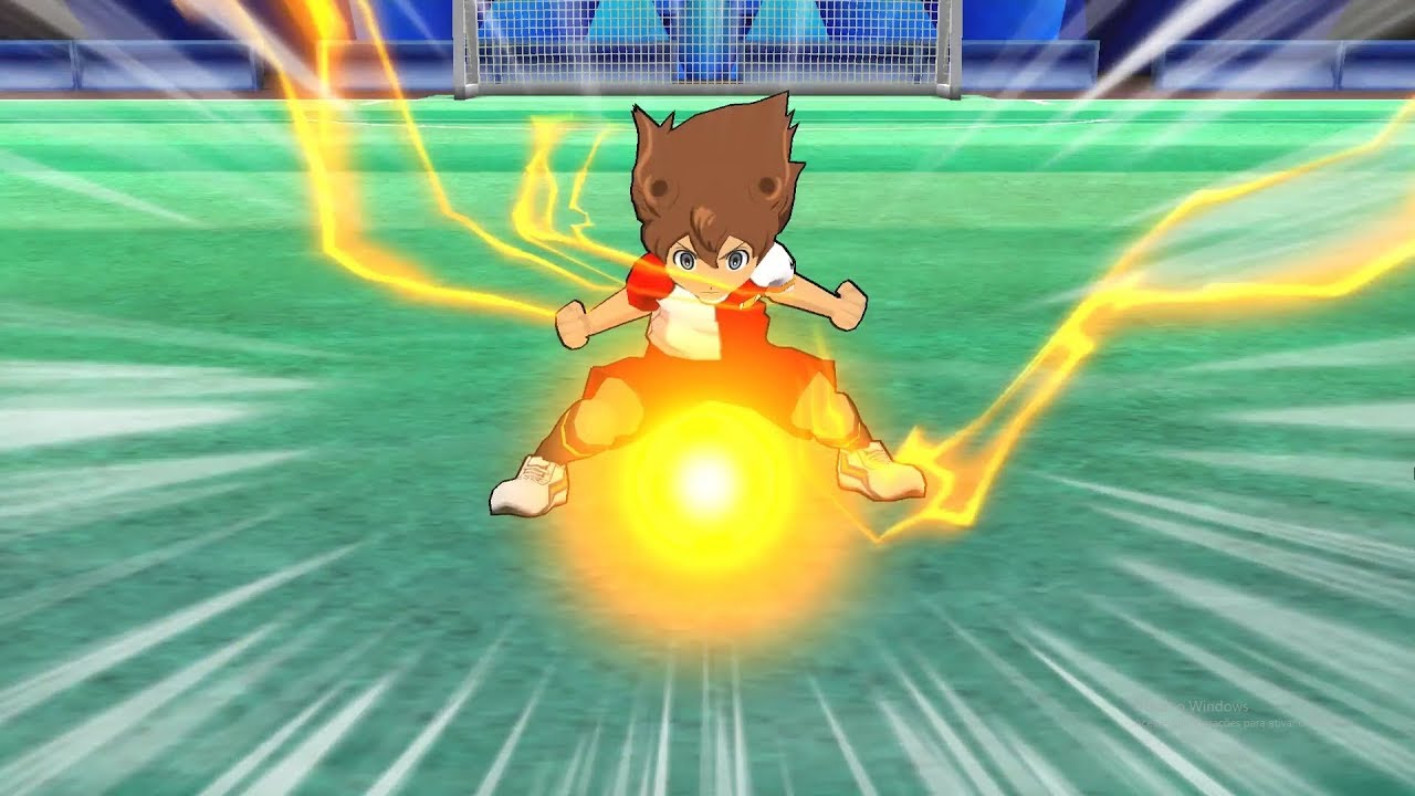 Inazuma Eleven GO Strikers 2013 Shinsei Inazuma Japan vs Inazuma Legend Japan