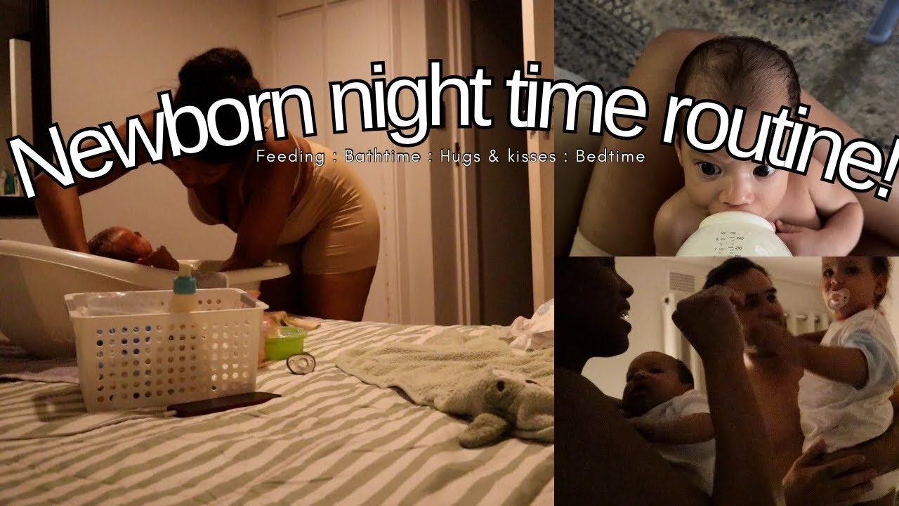 Detailed and Realistic Newborn Night Time Routine