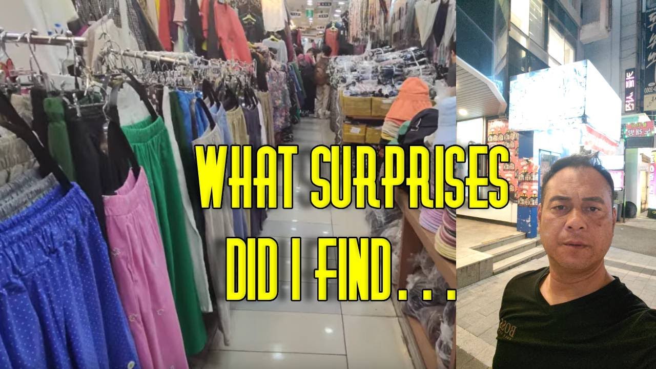What Surprises Did I Find At The Underground Market in Seoul