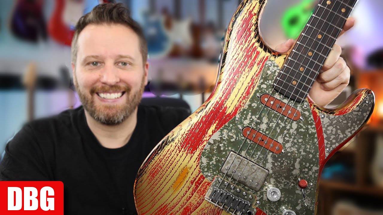 Playing The Ultimate Custom Guitar! - Paoletti Alfa Chambered Guitar!