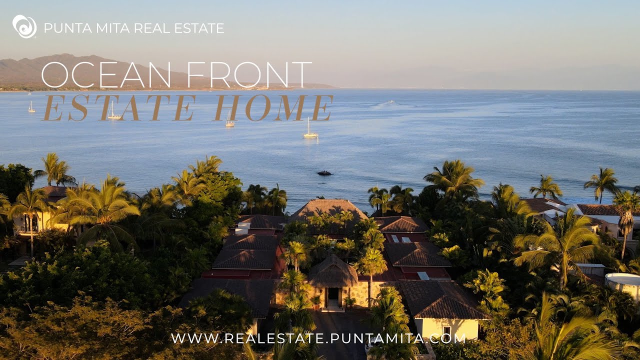 Punta Mita Real Estate | Casa Belleza Ocean Front Estate Home