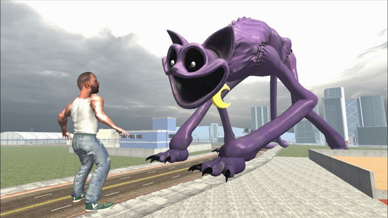 FRANKLIN vs CATNAP in Indian Bike Driving 3D | Poppy Playtime Chapter 3