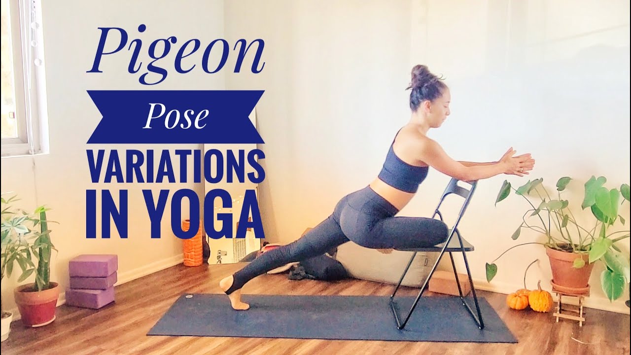 Pigeon yoga pose alternatives
