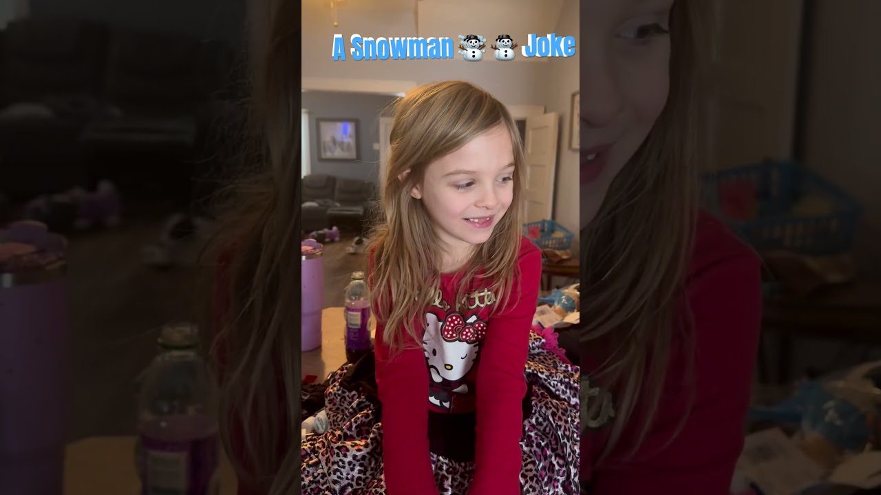 5 year old tells a snowman joke
