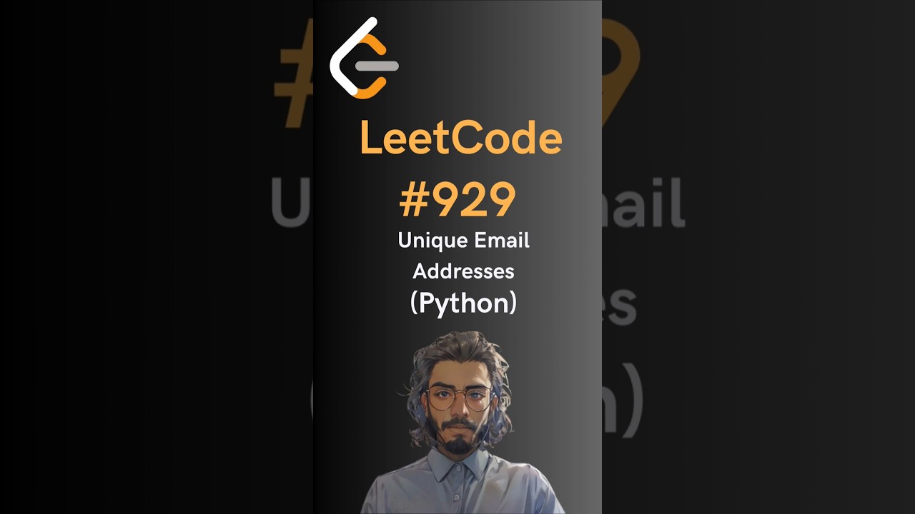 LeetCode#929 Уникальные адреса электронной почты - Python