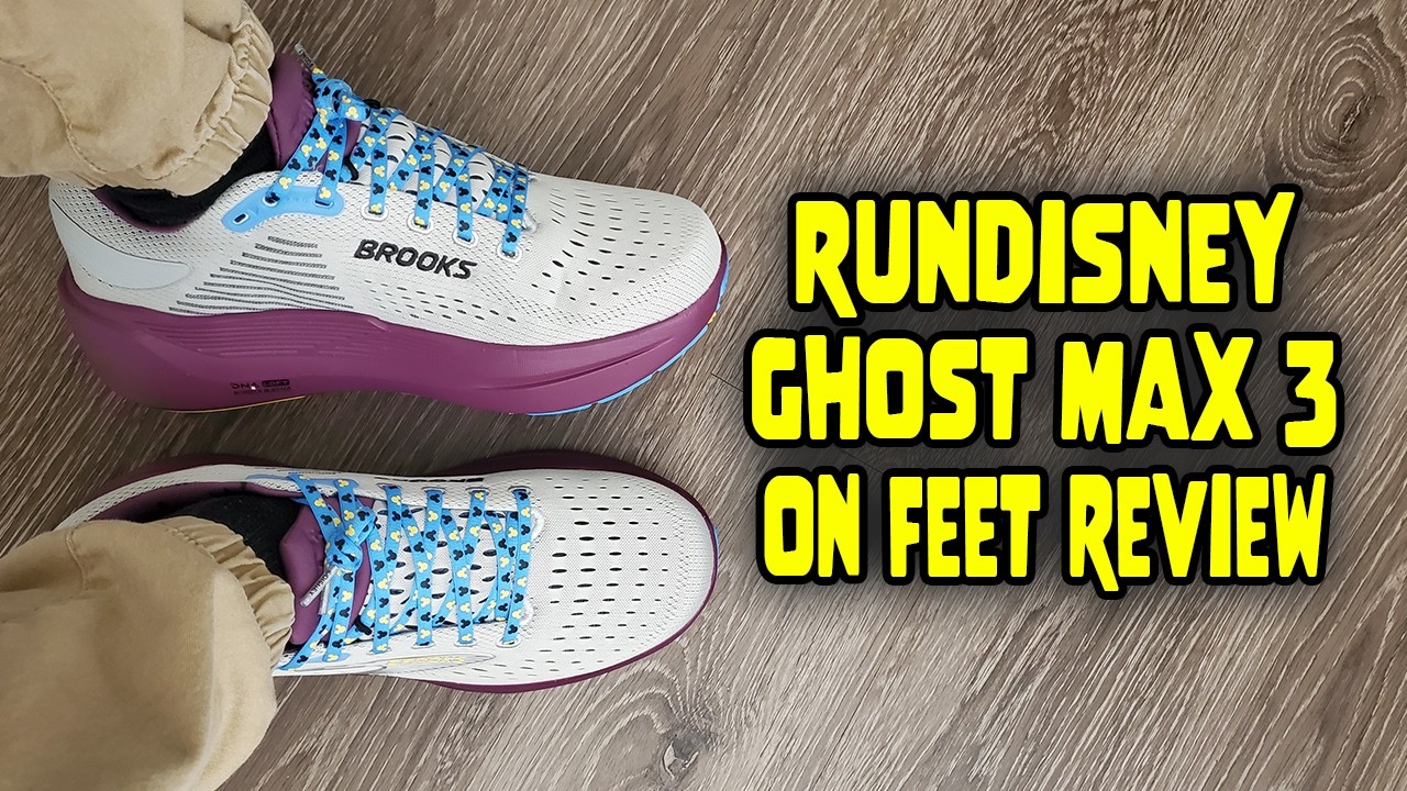 Обзор кроссовок Brooks x Disney Ghost Max 3 runDisney Wine and Dine On Feet (110529 1D 098)