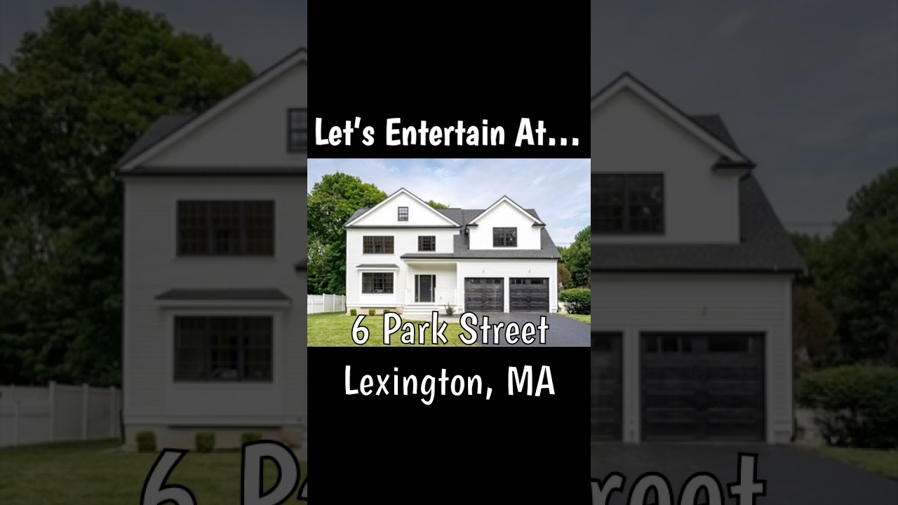 6 Park St, Lexington, MA: Entertaining Spaces! #realestate #lexingtonma #realtor @robertcohen