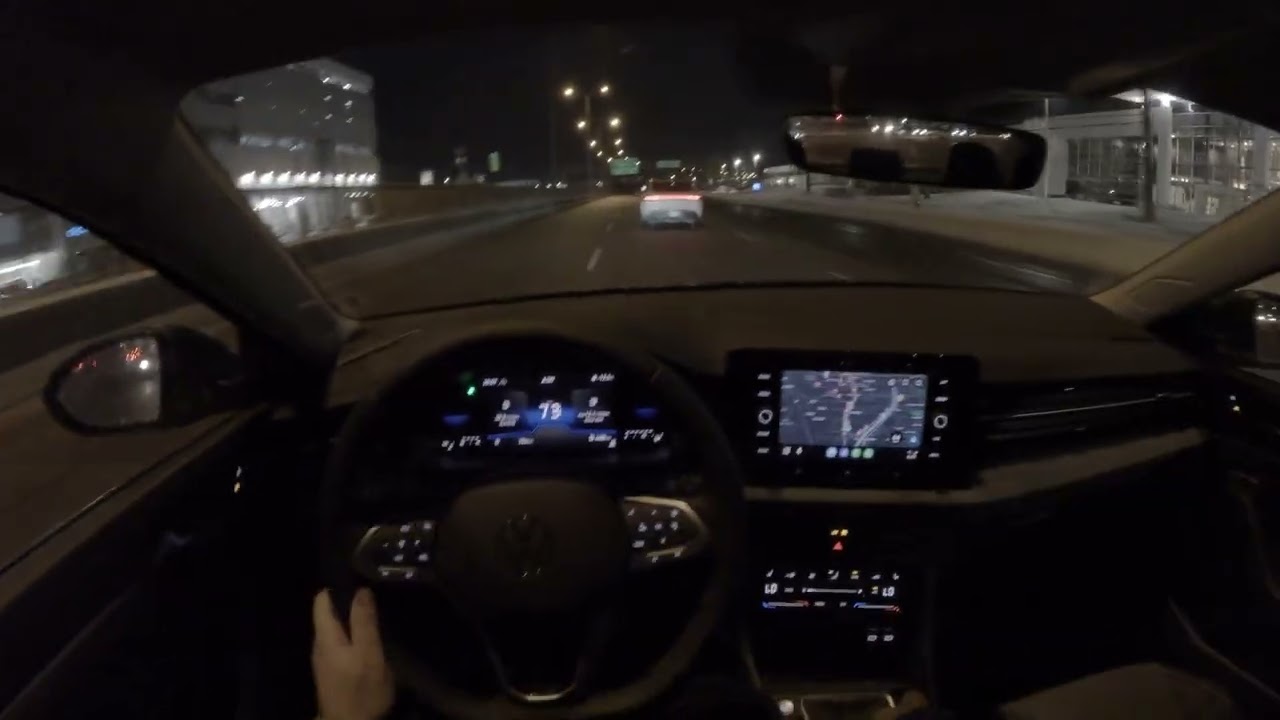 POV Night Drive - 2026 VW Jetta