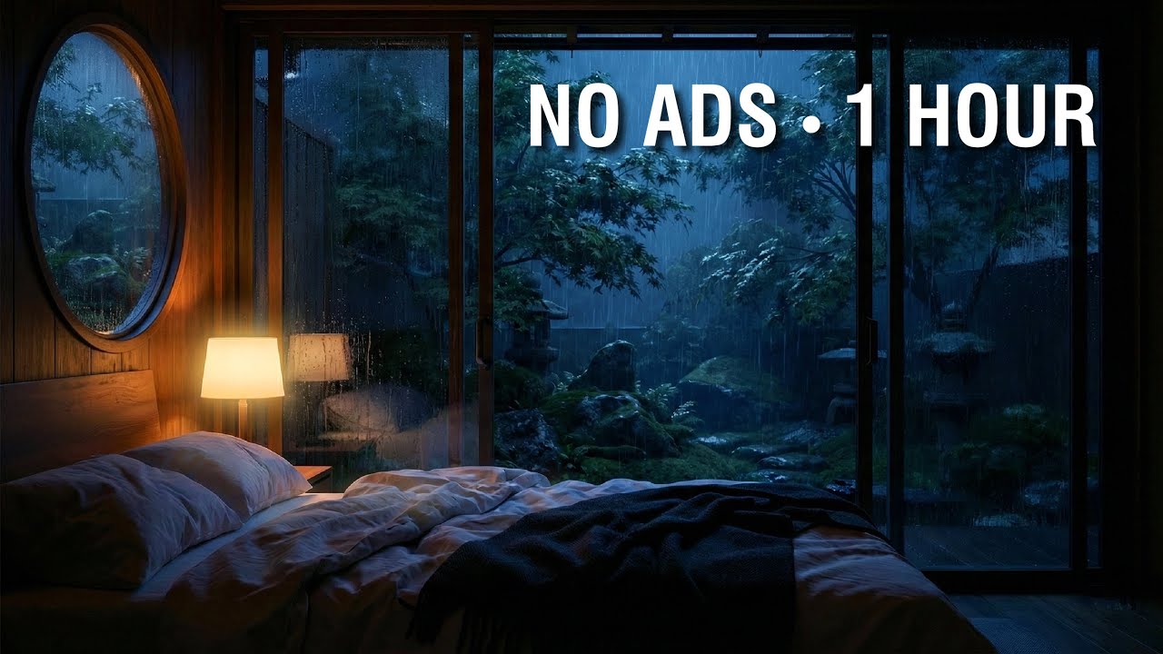 Play This If You Can’t Sleep Tonight 🌧️ (1 Hour, No Ads)