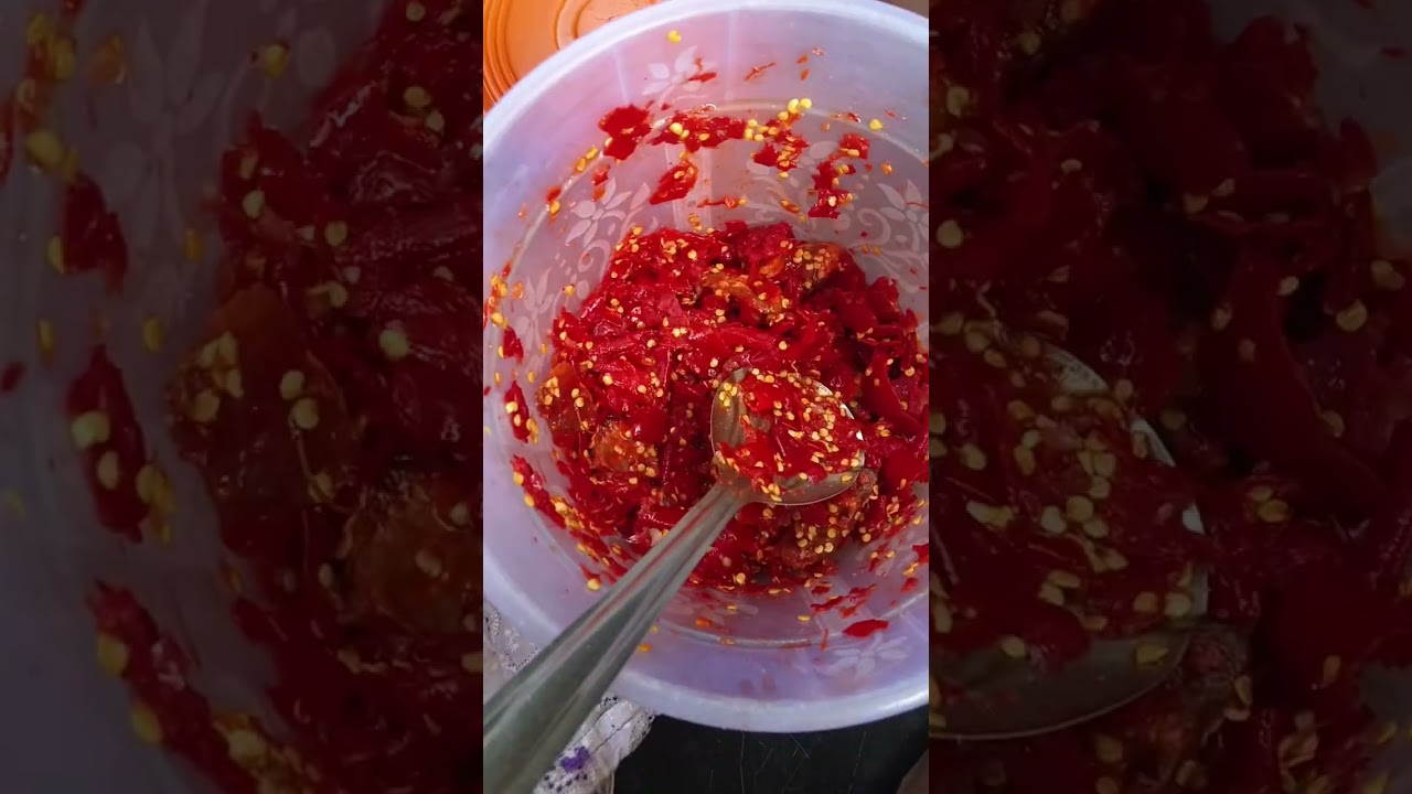 గోంగూర పండుమిరపకాయ నిల్వ పచ్చడి 😋